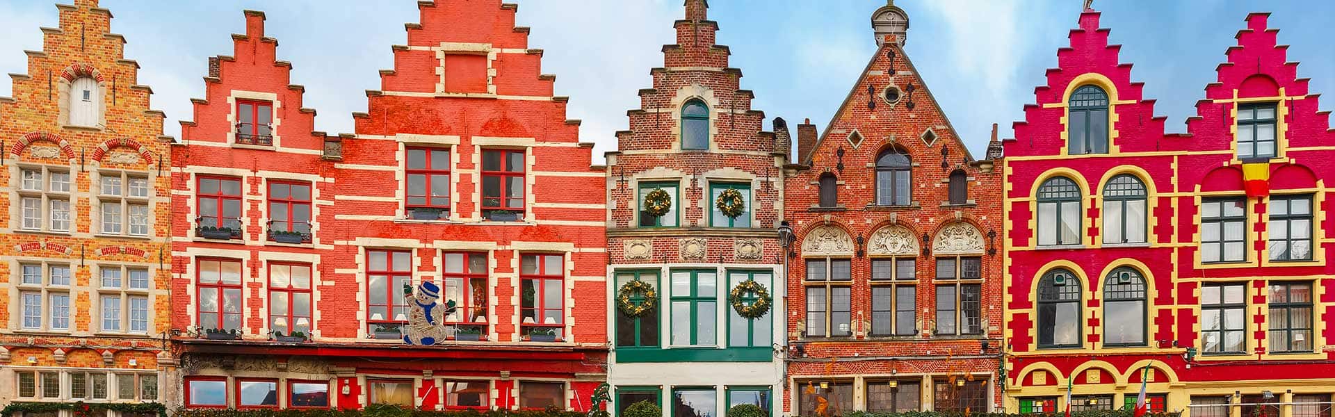 Grote Markt In Der Europaischen Kulturhauptstadt Brugge