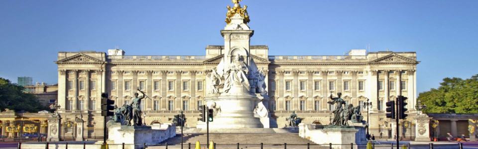 Buckingham Palace - Residenz der britischen Königsfamilie